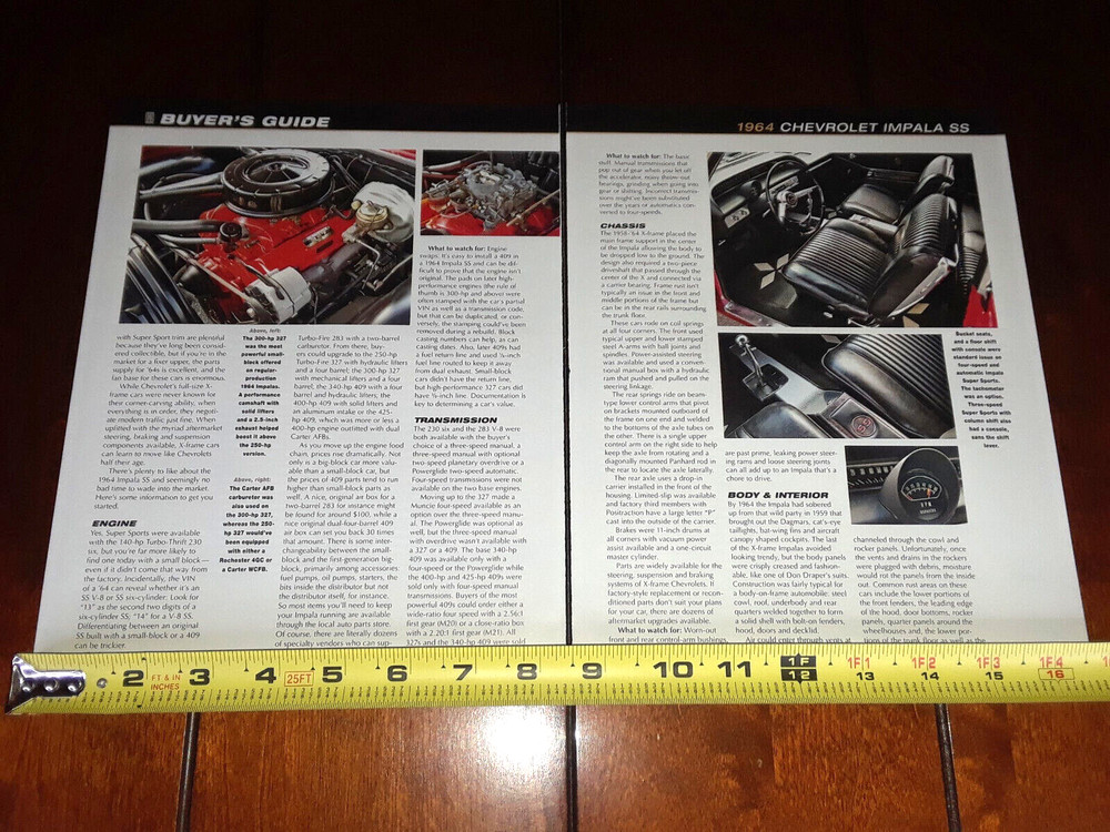 1964 IMPALA SS ORIGINAL 2016 ARTICLE