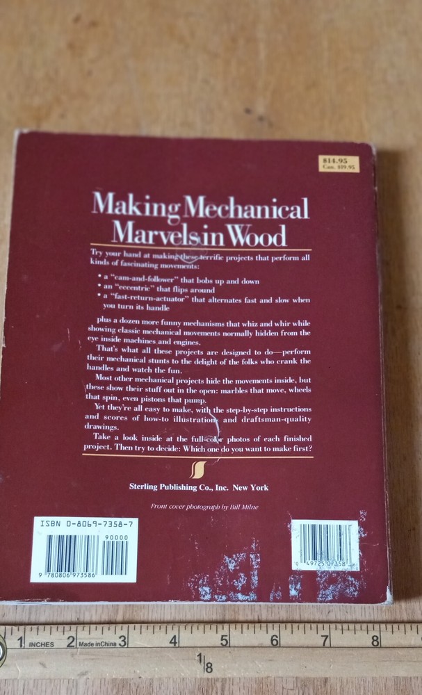 Making Mechanical Marvels in Wood - Used