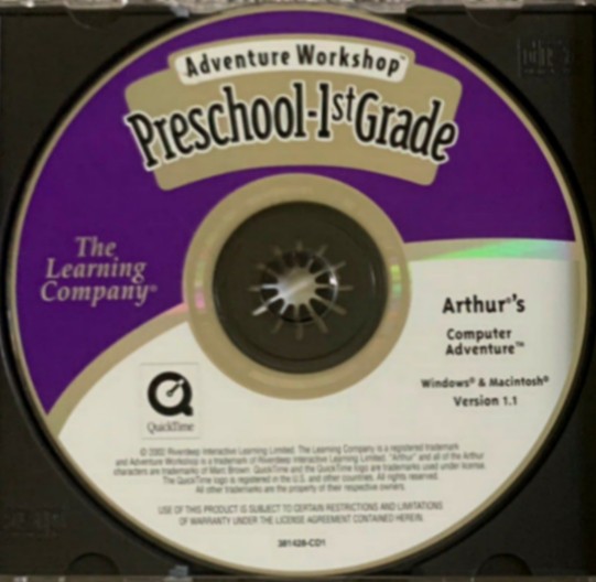Adventure Workshop 1st-3rd Grade - 2002 The Learning Company Win/Mac