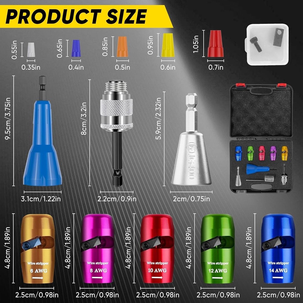 Regulations Wire Stripping for Drill, Wire Stripping Tool & Wire Twisting Con...