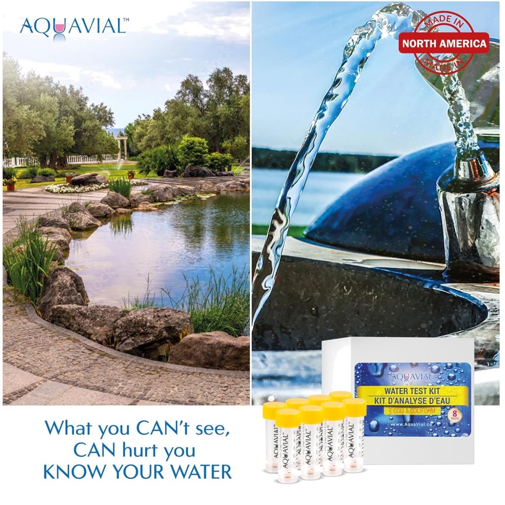 E. Coli Testing Kit - 8 Pack for Water Quality