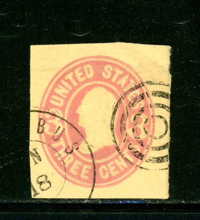 US Scott # U59 - Used - Nice Centering - Double Cancel                 (6-C251)