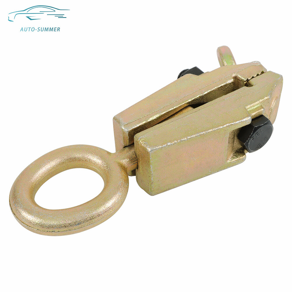 2PCS Auto Body Repair Tool 5 Ton 2 Way Pull Clamp Frame Puller Self-tightening