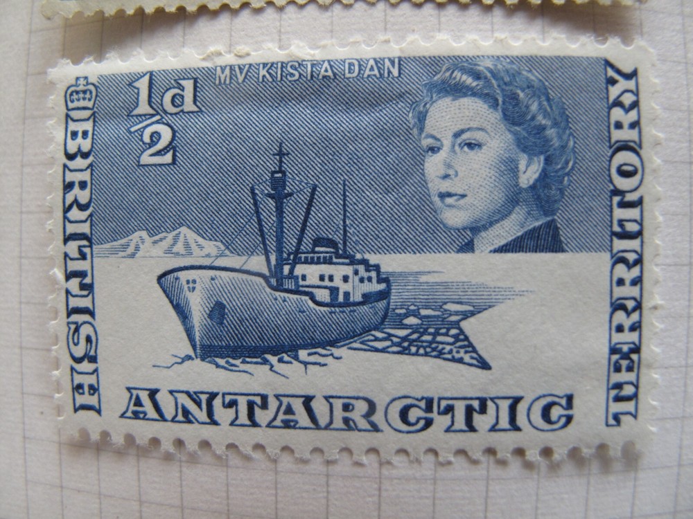 British Antarctic Territory 1/2d, MV Kista Dan