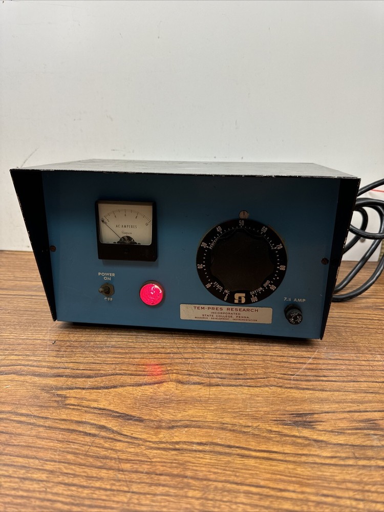 Staco Type 1010 Variac Variable Autotransformer With Ammeter