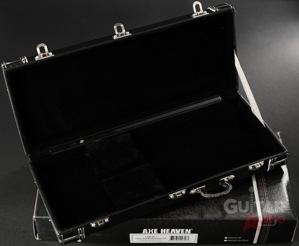 AXE HEAVEN MINIATURE Classic Black Guitar Case Display Gift