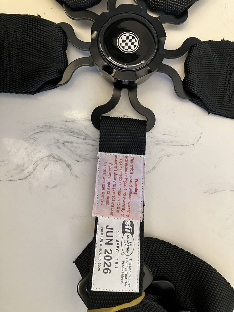 CRS SFI 5 Point Racing Seatbelts.
