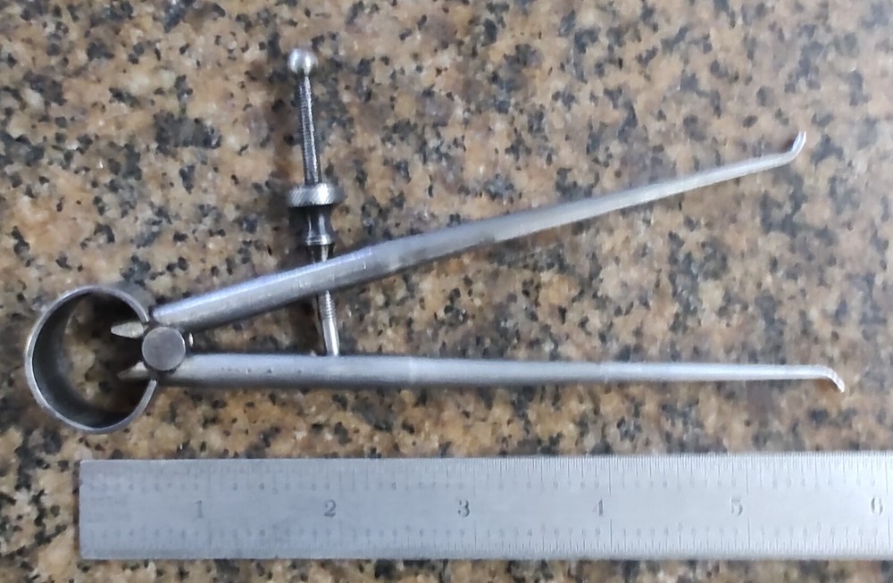 🗽VINTAGE SANDOW 5" ID CALIPER
