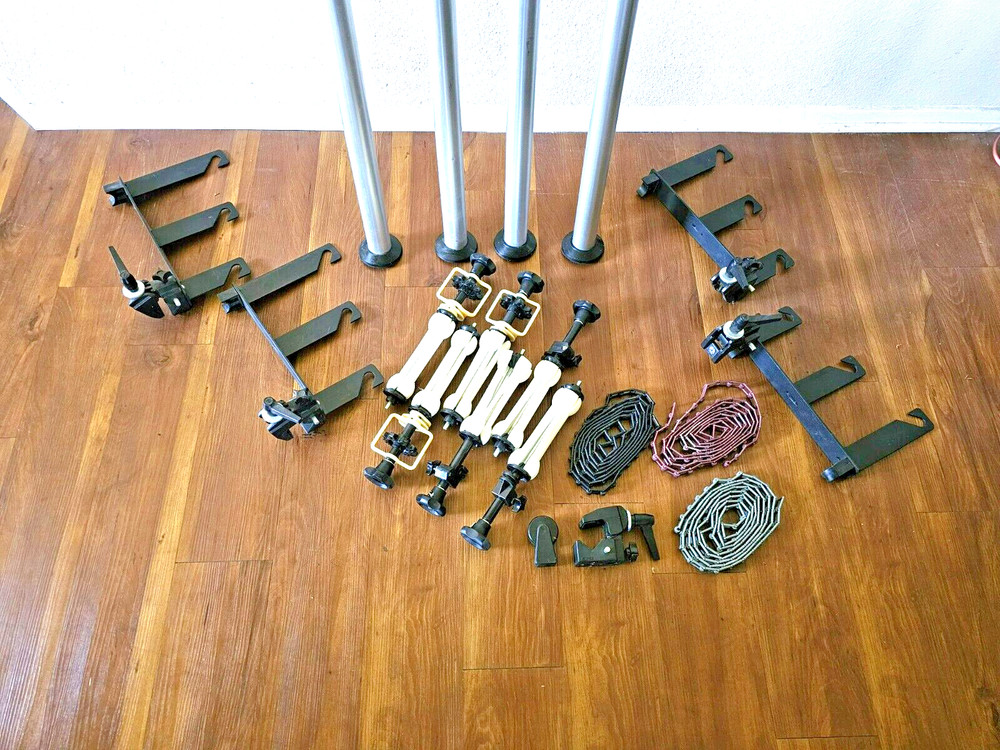 2 Manfrotto Complete Autopole/Expan Background Sets