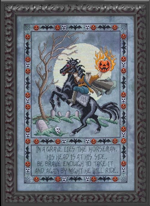 Sleepy Hollow GP-161 by Glendon Place cross stitch pattern