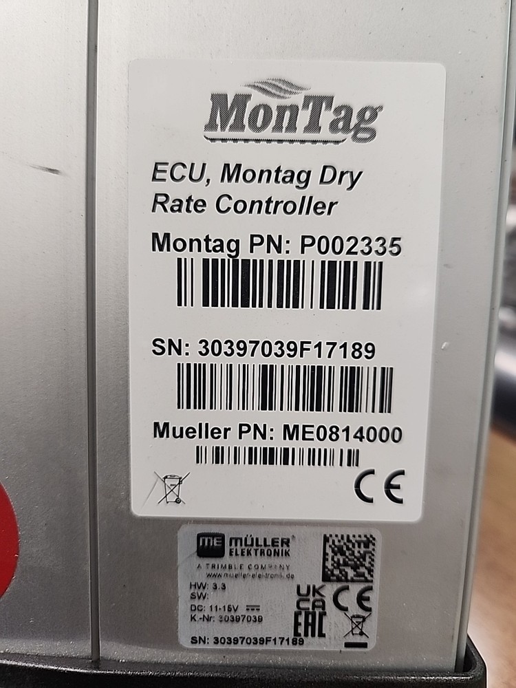 Montag/Mueller Dry Rate Controller