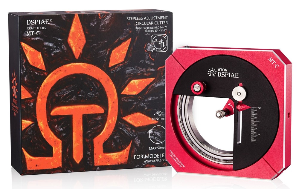 DSPIAE Stepless Adjustment Circular Cutter Advanced Kit MT-C - US