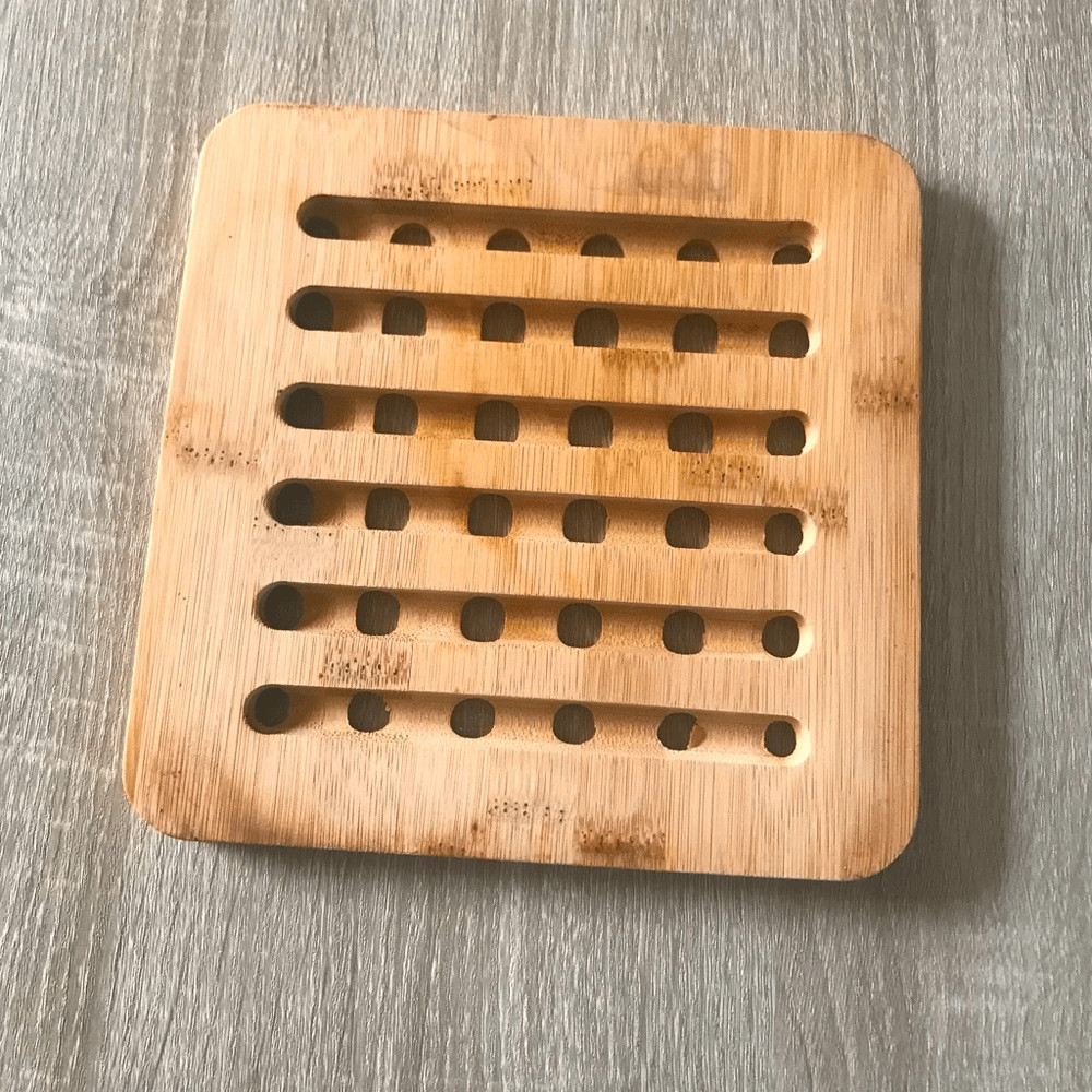 NWOT Square Bamboo Pot Holder