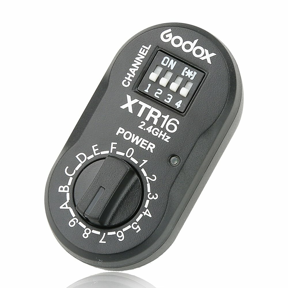 Godox XT-16 2.4G Wireless Transmitter Receiver SK400 DE300 Studio Strobe Flash