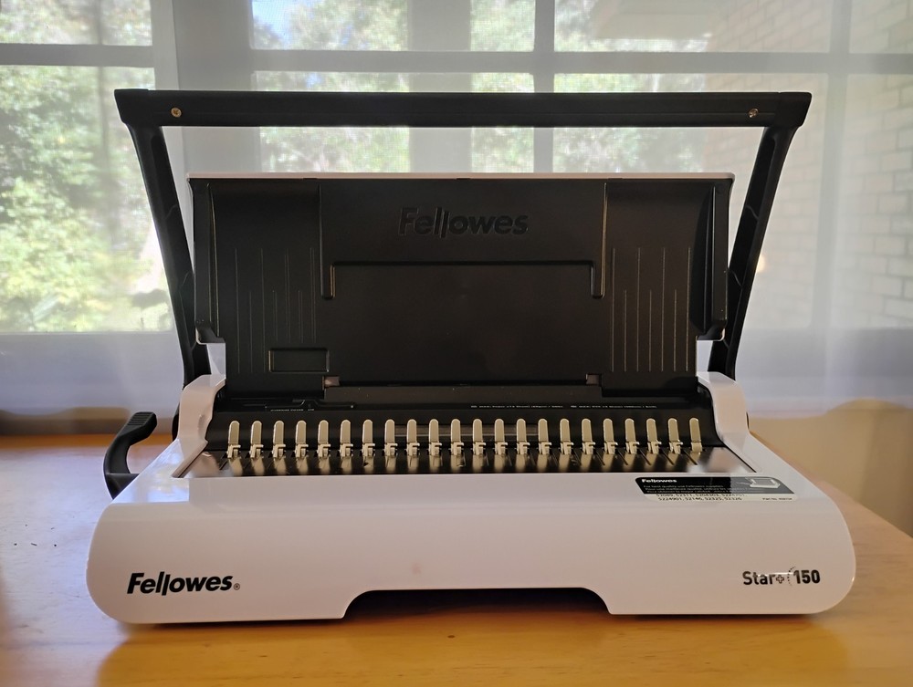 Fellowes Star+ 150 50065 Manual Comb Binding Machine