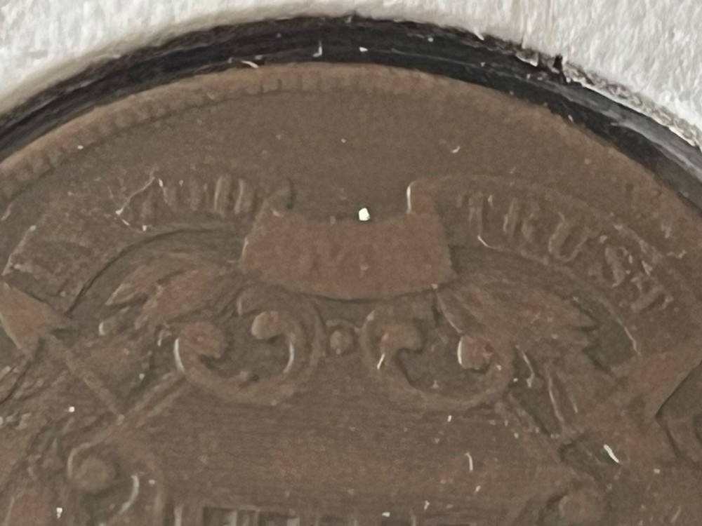 1864 U.S. Two Cent Piece