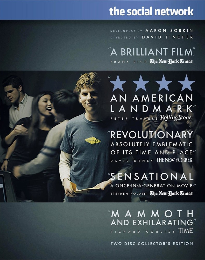 New The Social Network (Blu-ray)