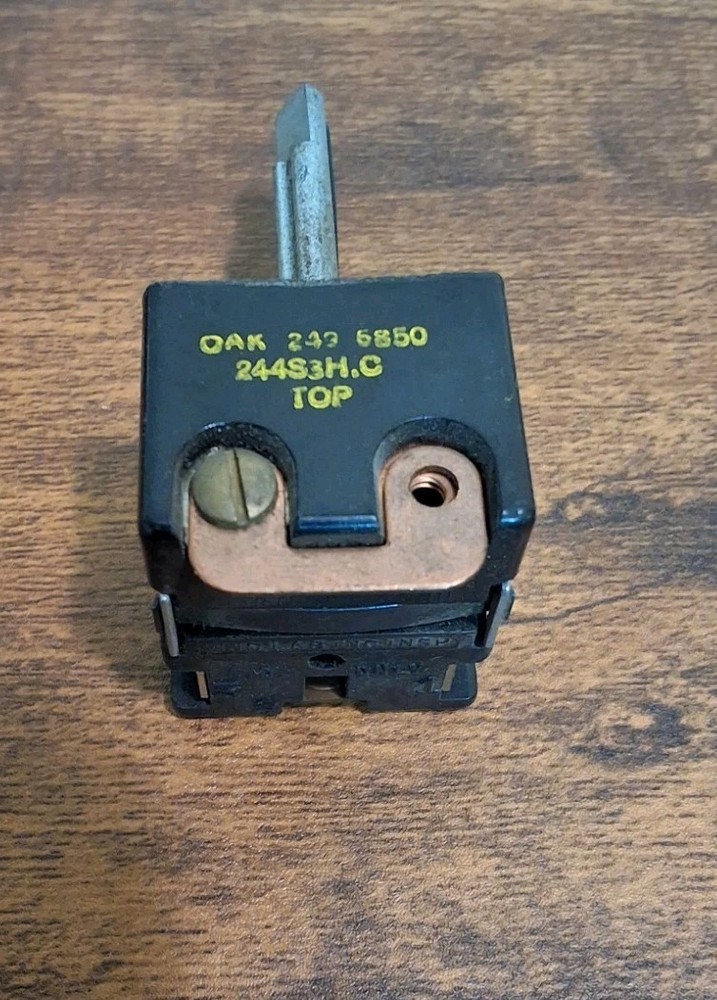 Hart OAK-249 Selector Switch PAT. 2659792
