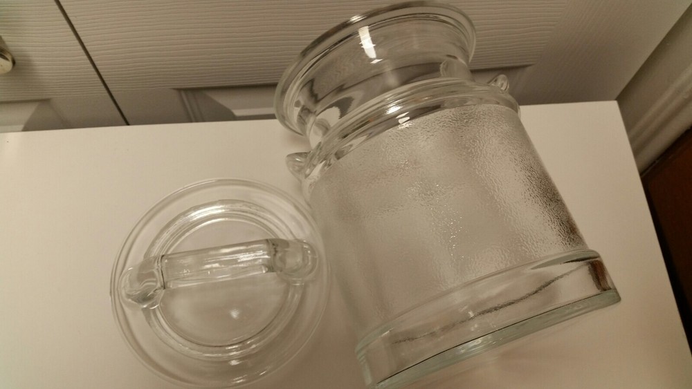 Glass Jar Trash Can Compost