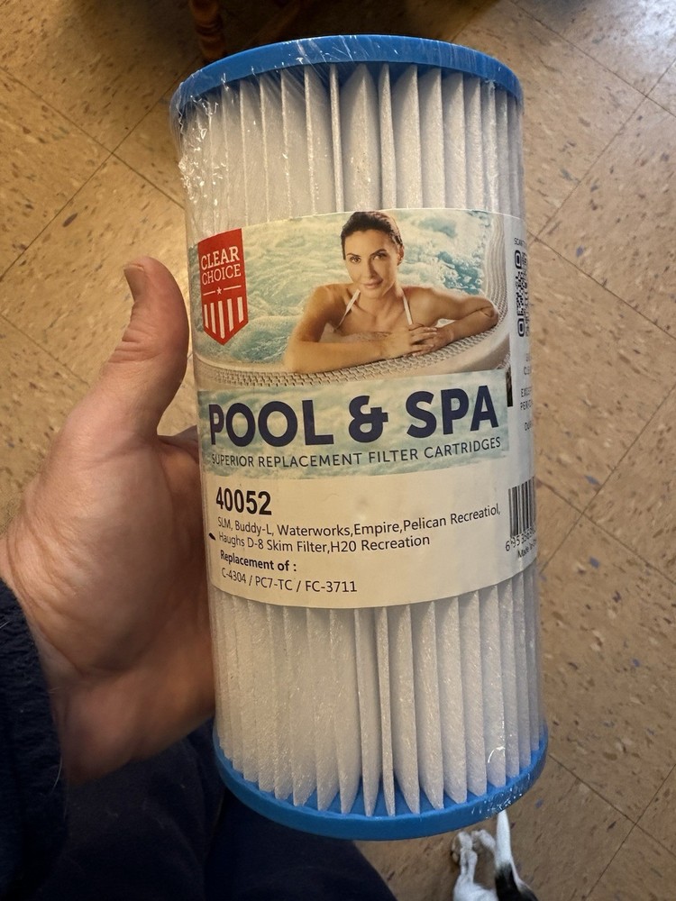 Pool & Spa Replacement Filter Cartridge 40052
