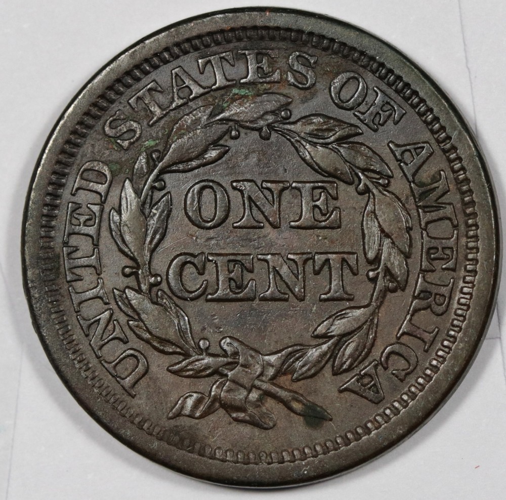 1845 Large Cent. XF. 208565
