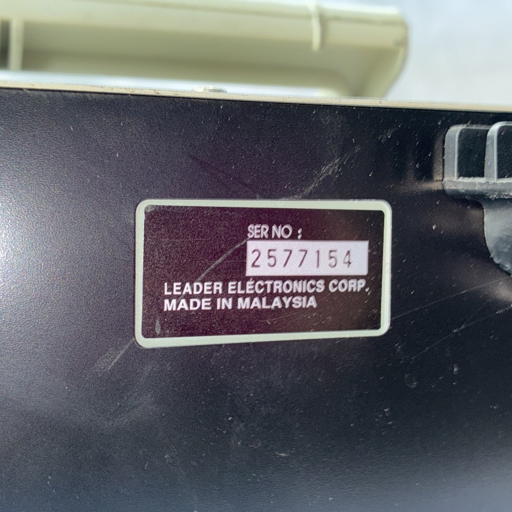 LEADER 20MHZ OSCILLOSCOPE LS 8022