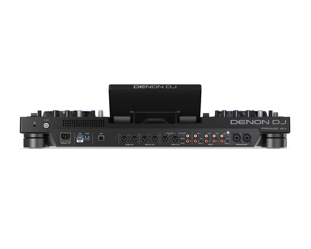 Denon DJ PRIME-4+ 4-Deck Stand Alone DJ Controller with 10.1"