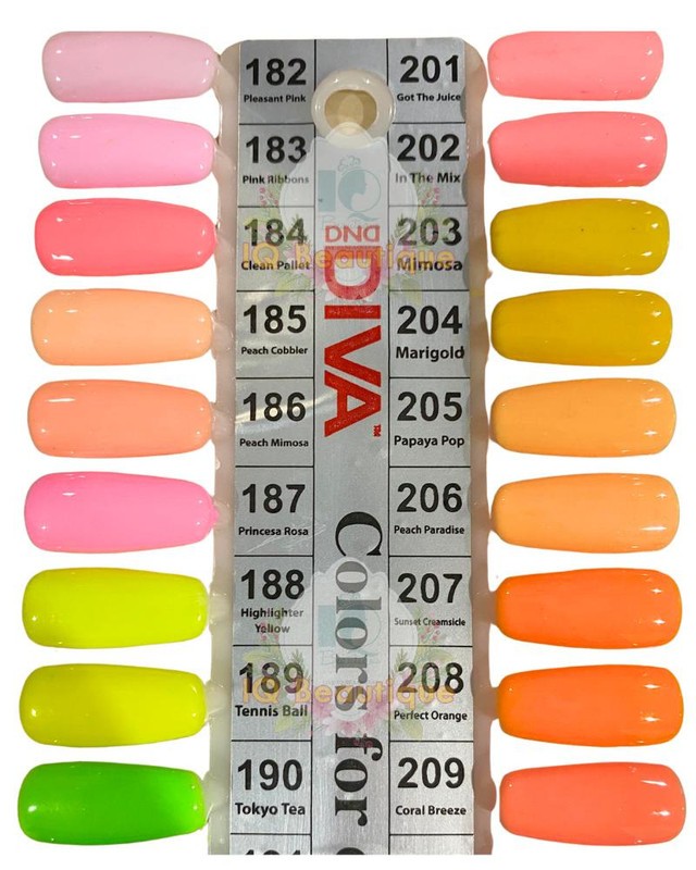 DND DUO DIVA GEL & LACQUER #203 - Mimosa