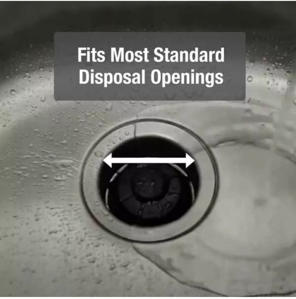 Danco Disposal Genie Black Plastic Garbage Disposal Strainer 10051 Universal