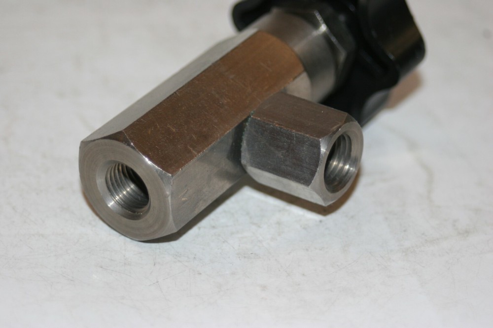1/4” FNPT Monel Angle Needle Valve Unknown Mfg