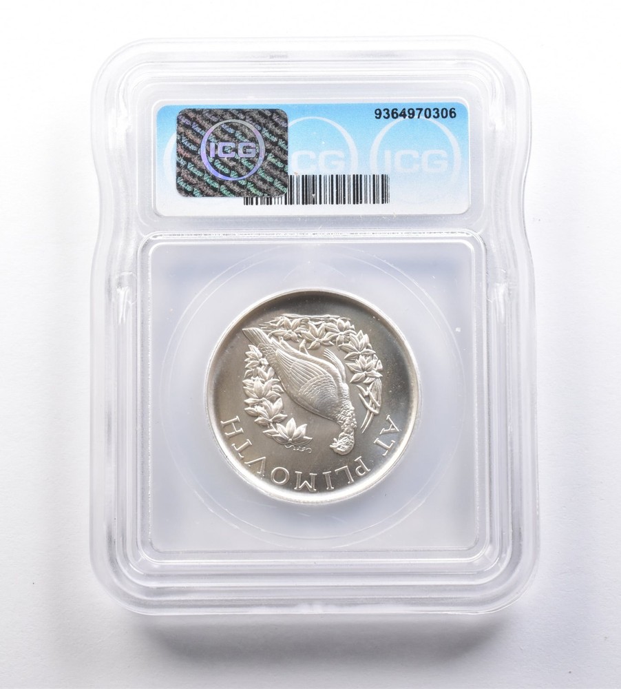 1971 So-Called Half Dollar First Thanksgiving MS69 ICG *7181