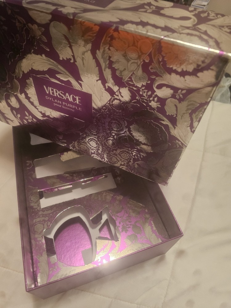 Versace Dylan Purple Gift Set Empty Box With Inserts