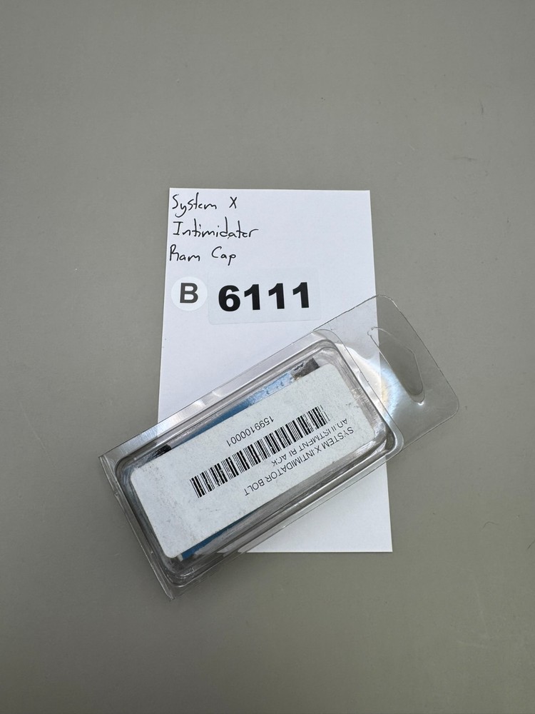 System X Intimidator Ram Cap-Gloss Black