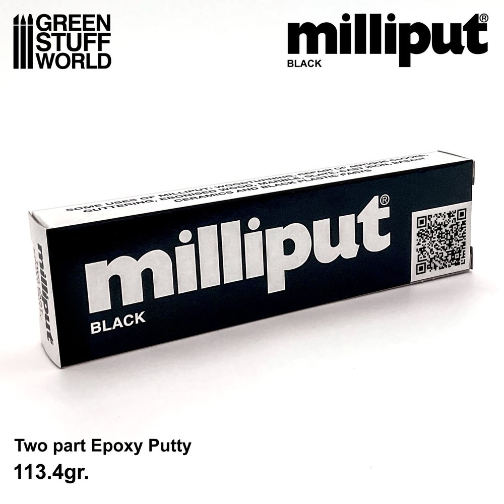 Milliput Black - Epoxy Putty 4oz (113.4 g) -- Warhammer