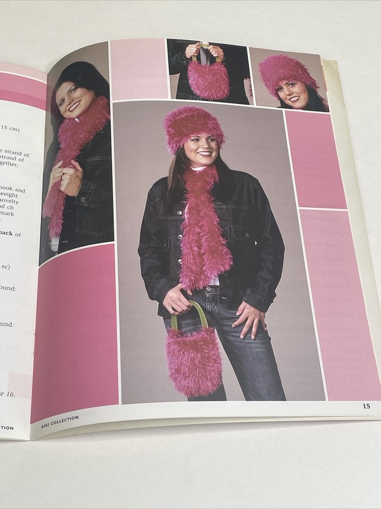 Leisure Arts Fun & Fabulous 12 Eyelash Yarn Projects Crochet Pattern