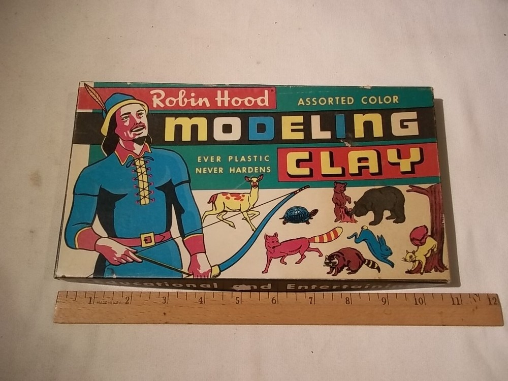 ROBIN HOOD MODELING CLAY ASSORTED COLOR NEVER USED