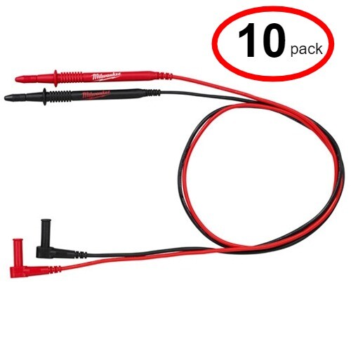 Milwaukee 49-77-1001 REPLACEMENT TEST LEAD SET  - (10Pack)