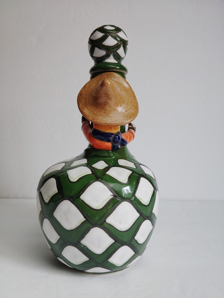 Don Pipocho Ceramic Penta Serena Edition Empty Tequila Decanter