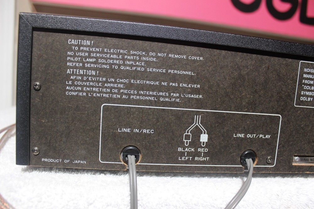 Nice Nikko ND-590II Cassette Deck Please Read