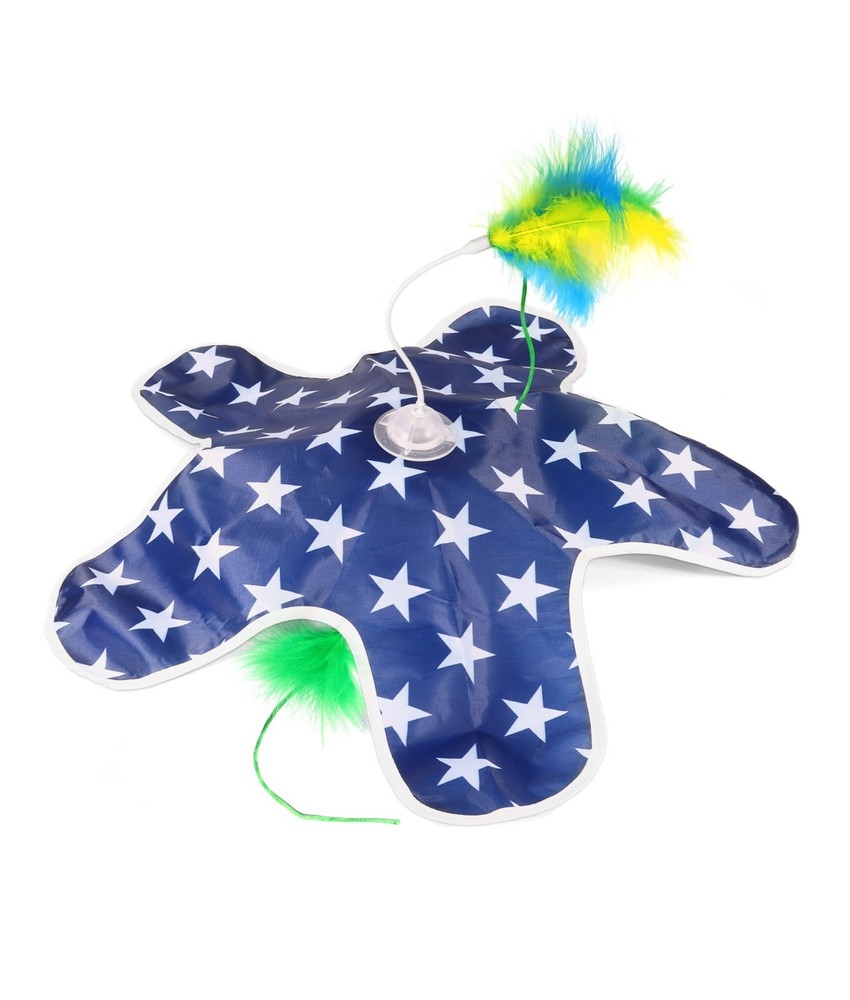 Interactive Cat Toys – Indoor Feather Hide & Seek Rolling Design for Cats
