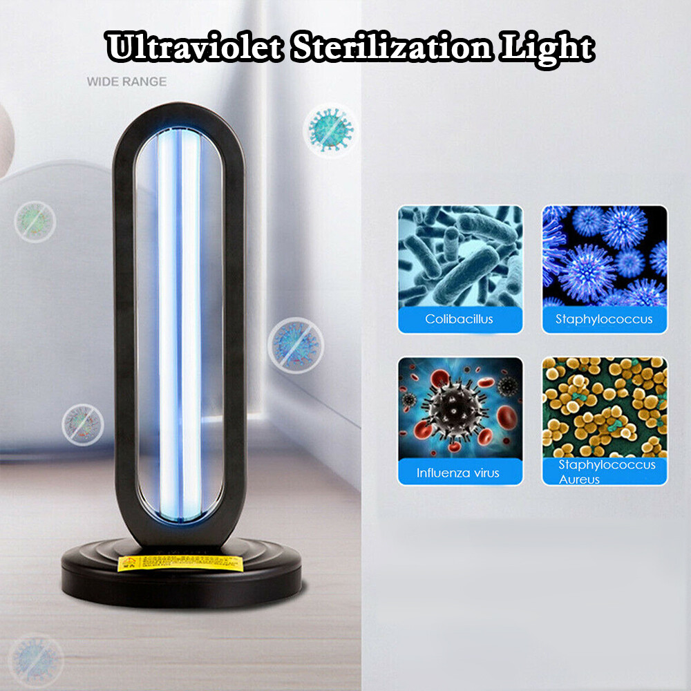 Ozone UV Light Disinfection 110V 38W ABS+quartz NEW w/Remote Controller