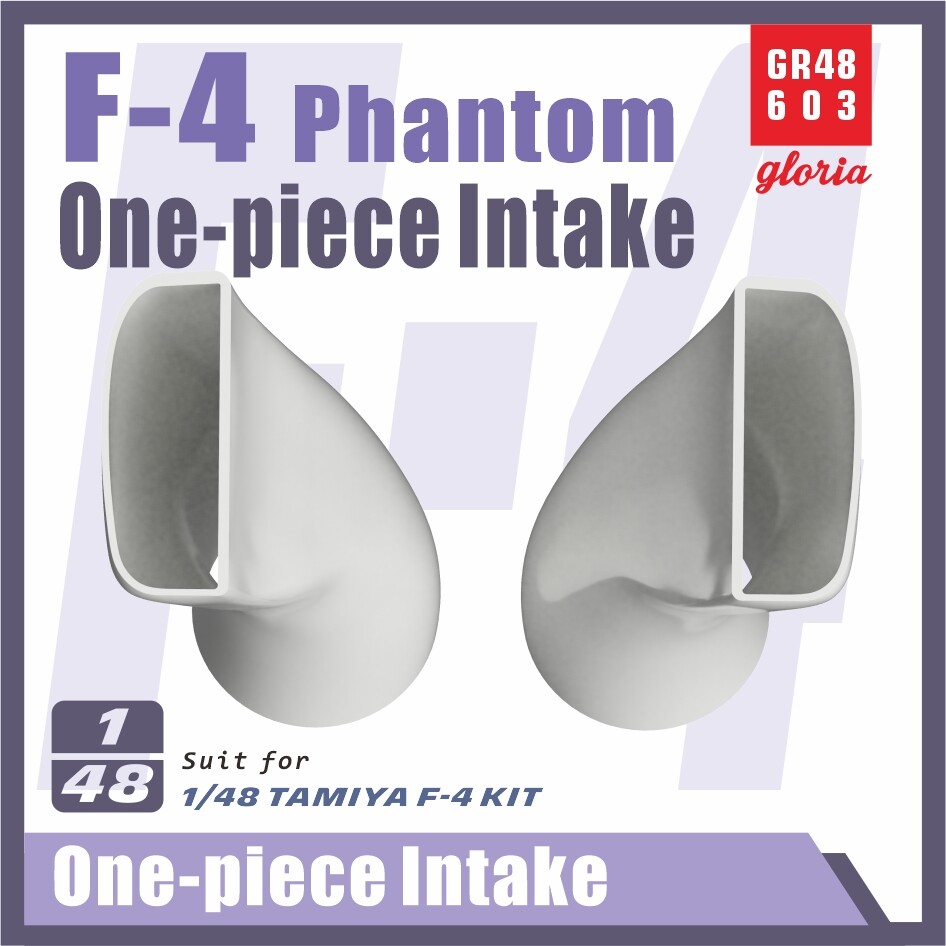 ETmodel 1/48 GR48603 F-4 Phantom One-piece Intake
