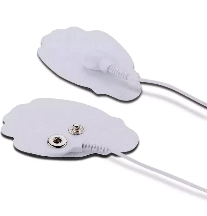 TENS Unit Electrode Pads Bundle. Reusable Self-Adhesive Massage Pads 14 Sets