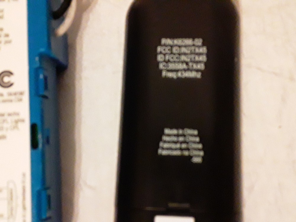 Geniune Hunter Replacement Ceiling Fan Remote & Receiver K803201000 Blue *TESTED