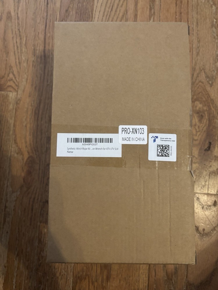 Synthetic Winch Rope Kit