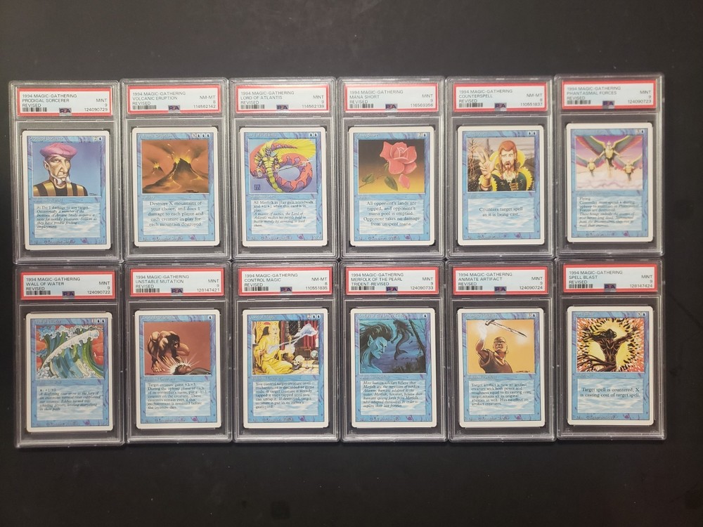 MTG Magic 43 PSA Revised 3rd Edition STARTER Set cards See Photos