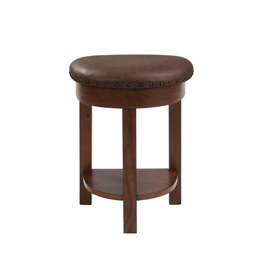 4 Piece Bar Table Set with3 PU Upholstered Bar Stools Breakfast Table