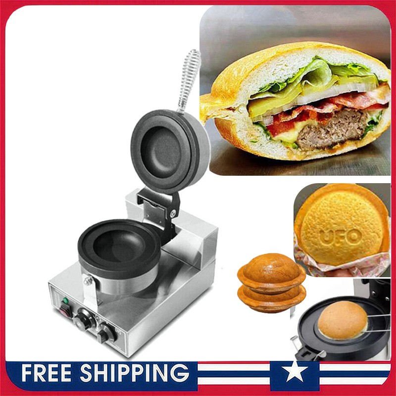 Ice Cream UFO Burger Maker Burger Waffle Maker Waffle Press Machine Machine