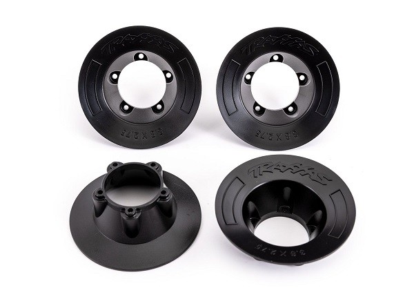 Traxxas 9569 - Wheel Covers, Black
