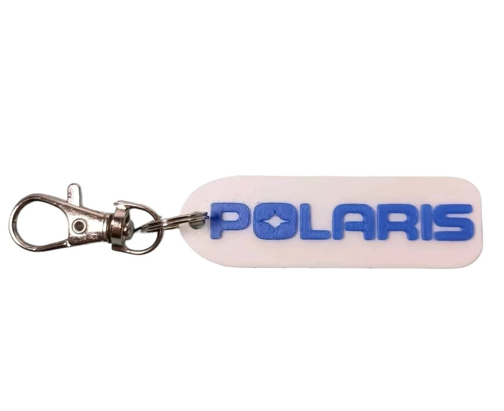 Polaris Logo Keychain 3d Printed
